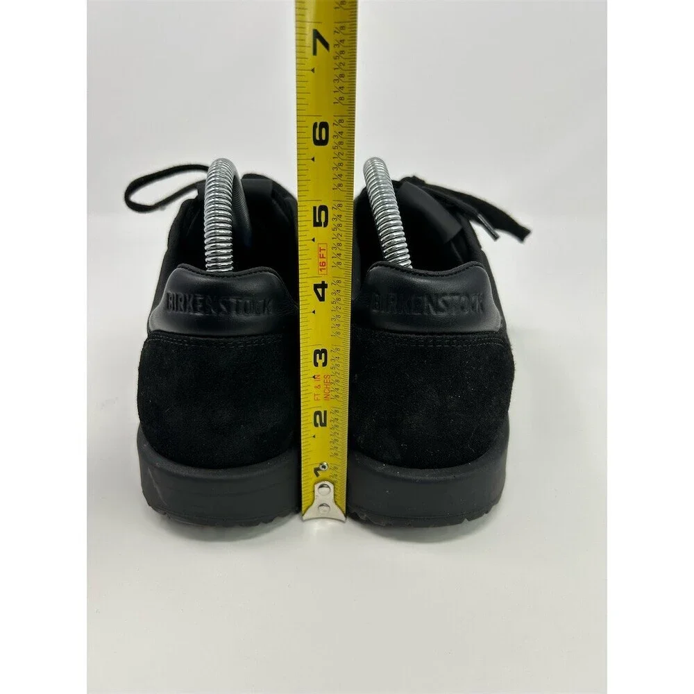 Birkenstock Honnef City Lace-Up Low Top Sneakers Black Unisex Adults Size 40